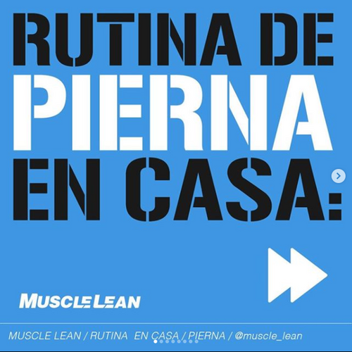 RUTINA DE PIERNA EN CASA