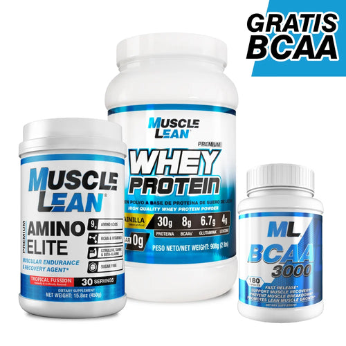 COMBO BÁSICO 24% DE DESCUENTO + ENVÍO GRATIS Muscle Lean