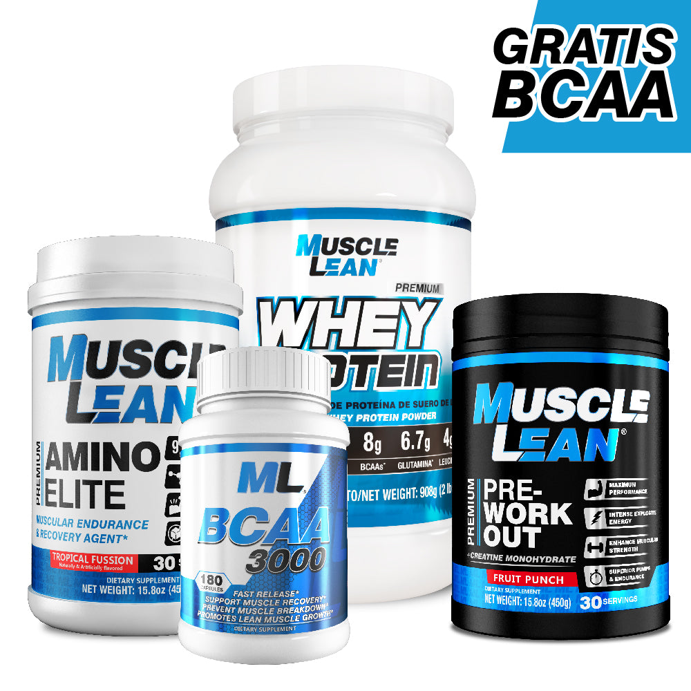 COMBO PERFORMANCE l + 29% DE DESCUENTO ¡AHORRA $178.550! PREENTRENO 50%OFF + BCAAS GRATIS + ENVIO GRATIS