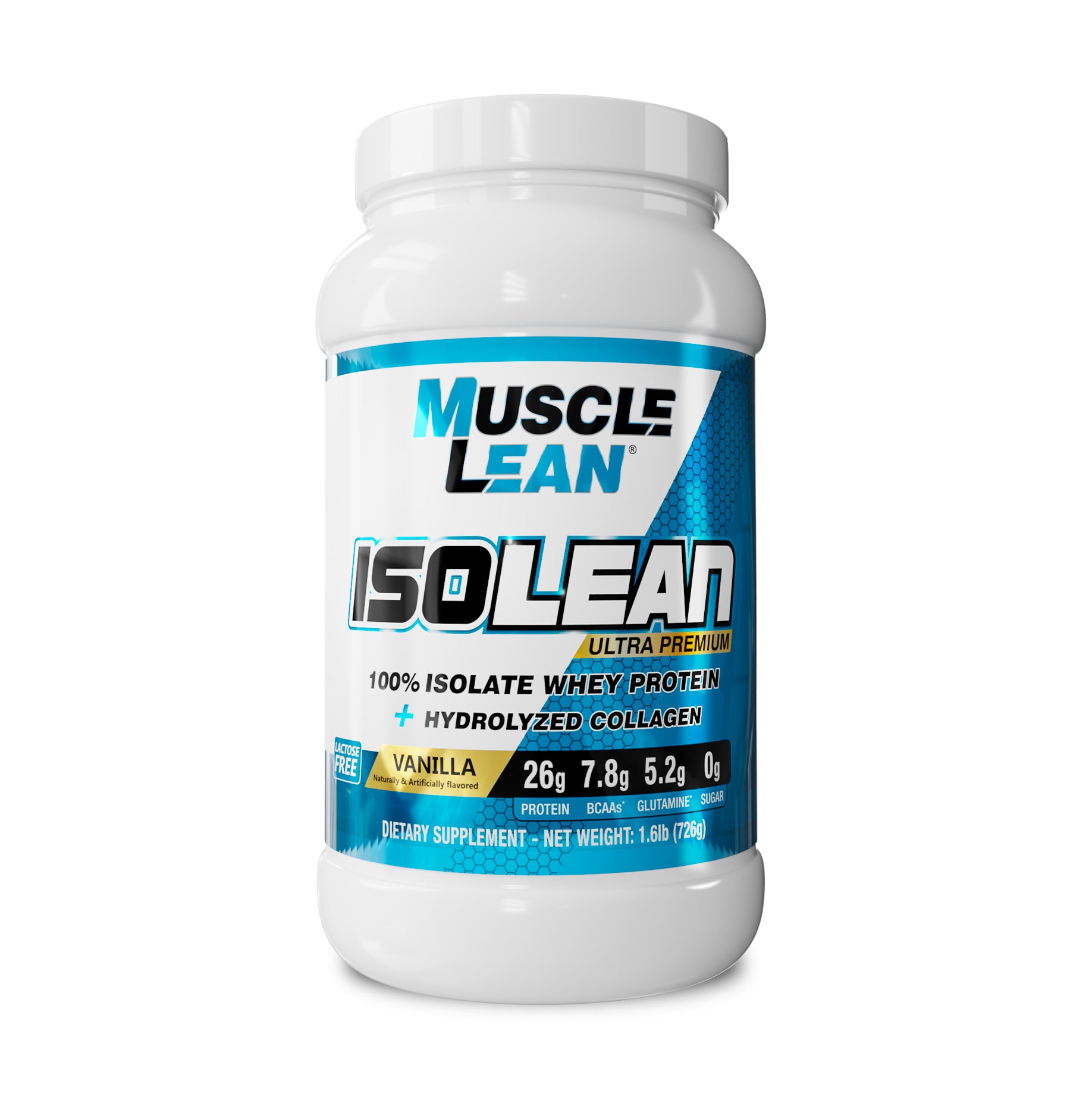 PROTEÍNA ISOLEAN 1.6 LIBRAS (24 SERVICIOS) Muscle Lean