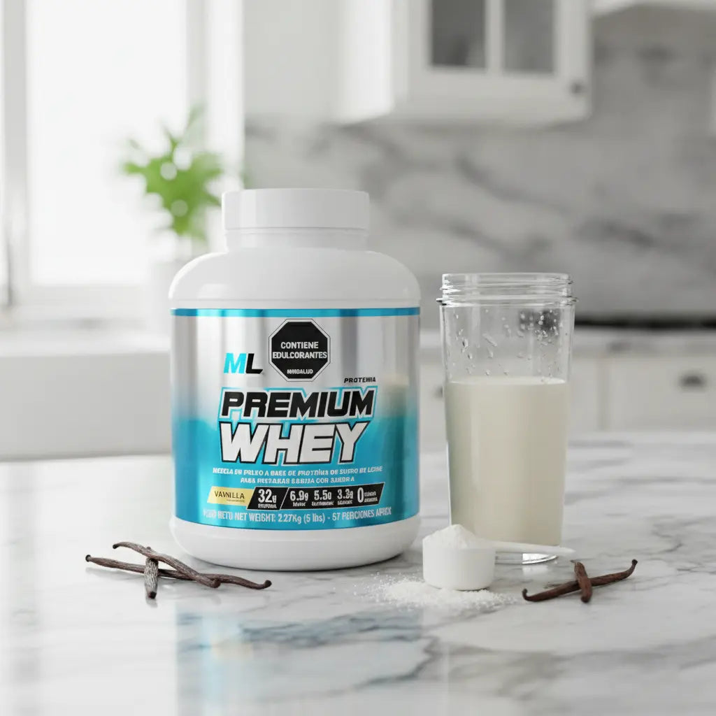 PROTEÍNA PREMIUM WHEY PROTEIN 5 LIBRAS Muscle Lean