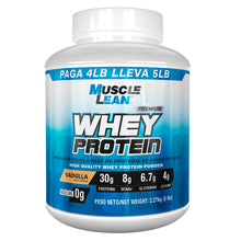 Cargar imagen en el visor de la galería, PROTEÍNA PREMIUM WHEY PROTEIN 5 LIBRAS
