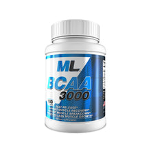 Cargar imagen en el visor de la galería, AMINOÁCIDOS BCAA 3000 CON VITAMINA C - Muscle Lean - Suplementos Deportivos
